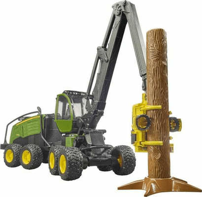 Loisirs - Jouets - Abbateuse John Deere 1270G avec tronc