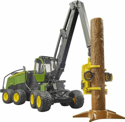 Loisirs - Jouets - Abbateuse John Deere 1270G avec tronc