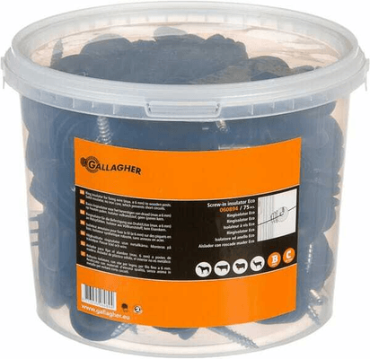 Pièces agricoles - Cloture,Jardin & Sylviculture - Isolateur à vis Eco (75)