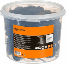 Pièces agricoles - Cloture,Jardin & Sylviculture - Isolateur à vis Eco (75)