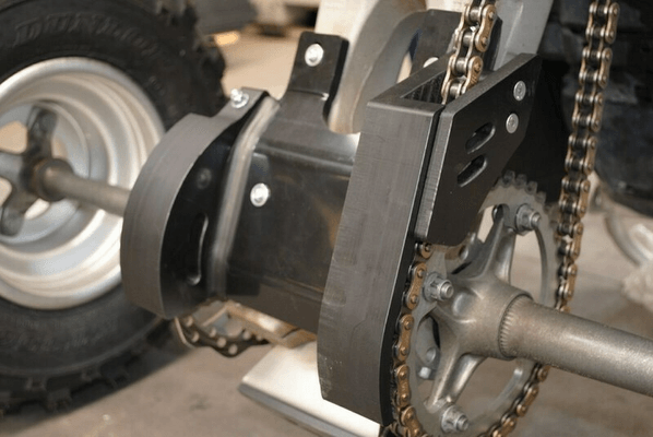 Pièces Quad & Motos - Equipement véhicule - Sabot arrière AXP - PHD 6mm Yamaha YFZ450R