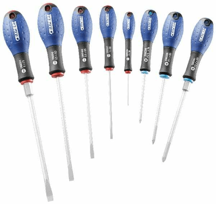 Outils - Outils divers - Jeu de 8 tournevis fente / PZ