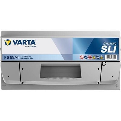 Pièces agricoles - Eclairage - Battery 12V 88Ah 740A F5 VARTA Dynamic SLI