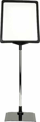 Pièces agricoles - Magasin - Présentoir A4 sur poteau extensible 320-620mm
