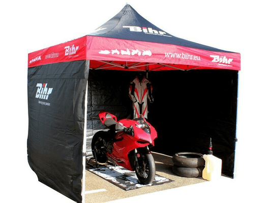 Pièces Quad & Motos - Transport - Garage - Paddock - Toit de tonnelle de paddock BIHR Home Track 3m X 3m