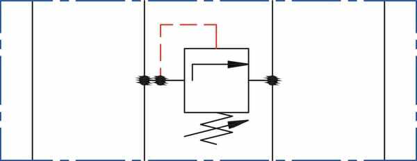 Pièces agricoles - Hydraulique - Limiteur de pression NG6 P > T