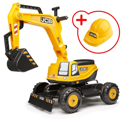 Loisirs - Jouets - Excavatrice JCB avec siège rotatif et casque
