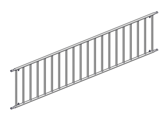 Materiels - Accessoires 200Kg-300Kg - PACK DE 6 SEPARATIONS VEAU H.0.80M DE 3M