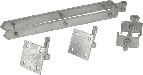 Pièces agricoles - Fasteners - Charnières de portail de champ - Plaque de fixation 77mm