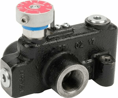 Pièces agricoles - Hydraulique - Régulateur de débit 3 voies 0–19 l/min