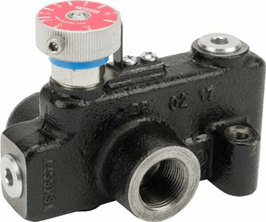 Pièces agricoles - Hydraulique - Régulateur de débit 3 voies 0–19 l/min
