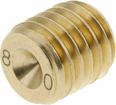 Pièces agricoles - Hydraulique - Vis de réglage M10 Ø 0.8 mm La