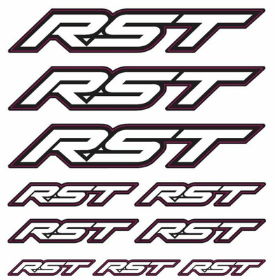 Pièces Quad & Motos - Pièces communes - Planche de stickers RST