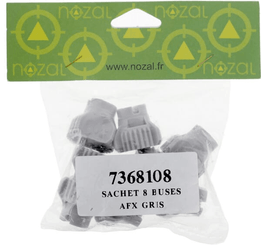 Pièces agricoles - Pièce Pulvérisateur - Jeu de buses à jet plat (8 pcs) AFX 120° 06 gris