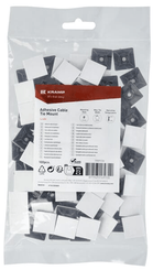 Pièces agricoles - Fasteners - Fixation adhésive pour câble 3.6mm 100Pcs