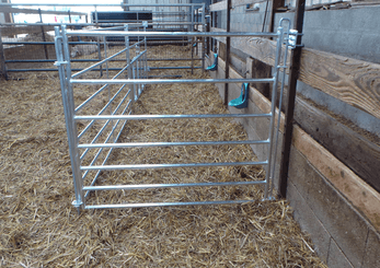 Materiels - Accessoires 100Kg-200Kg - PACK DE 12 CLAIES OVIN 7 LISSES H.1M L.1.25M