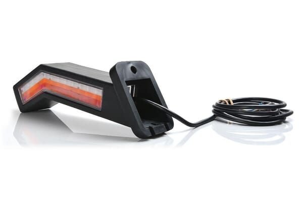 Pièces agricoles - Eclairage - Feu arrière multifonction LED, gauche, rouge/orange/blanc, 12-24 V, 238 x 181 x 72 mm