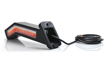 Pièces agricoles - Eclairage - Feu arrière multifonction LED, gauche, rouge/orange/blanc, 12-24 V, 238 x 181 x 72 mm