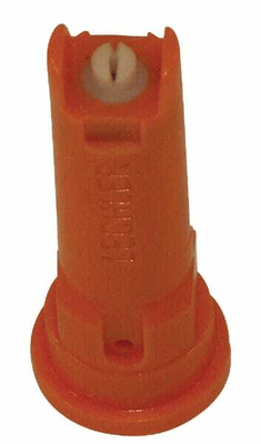 Pièces agricoles - Pièce Pulvérisateur - Buse à injection d'air ID 90° 01 orange céramique Lechler