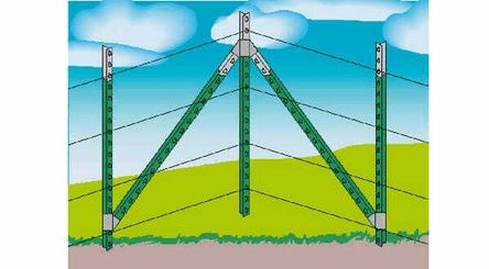 Pièces agricoles - Cloture,Jardin & Sylviculture - Jeu isolateurs angle Piq en T