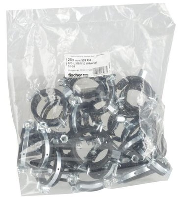 Pièces agricoles - Fasteners - Collier pour tuyau FRS-L 53-59 8/10 25pcs