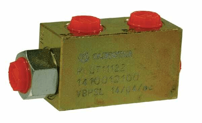 Pièces agricoles - Hydraulique - Clapet de régulation de pression en acier