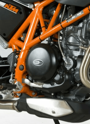 Pièces Quad & Motos - Equipement véhicule - Couvre-carter droit R&G RACING noir KTM/Husqvarna