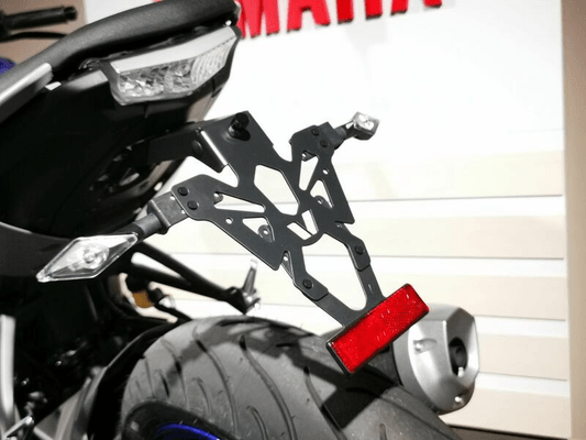 Pièces Quad & Motos - Equipement véhicule - Support de plaque V PARTS noir Yamaha MT-125