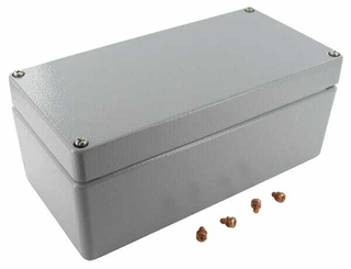 Pièces agricoles - Electricité - Boîtier, alu 100x200x80mm