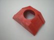 BLOC DROIT CONIQUE ROUGE