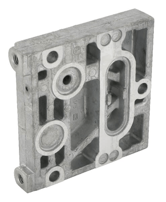 Pièces agricoles - Hydraulique - Plaque d'extrémité PVG32 PVSI en acier P,T et LX