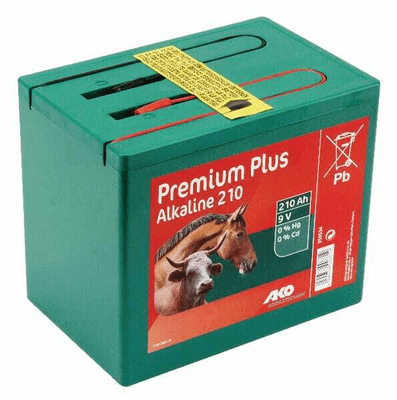 Pièces agricoles - Cloture,Jardin & Sylviculture - Pile alcaline 9V 210Ah