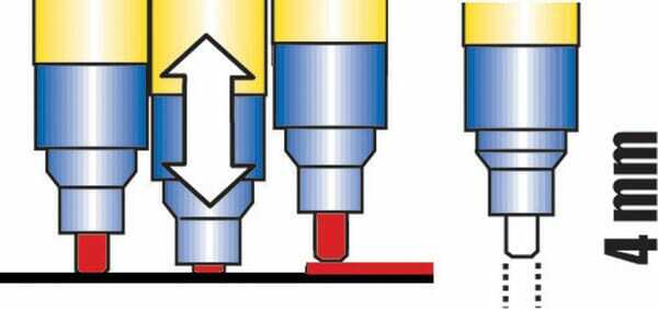 Pièces agricoles - Outils atelier - Marqueur rouge