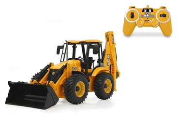 Loisirs - Jouets - Chargeuse-pelleteuse JCB 1:20 2,4 GHz