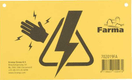 Pann. d'avert. clôture électr.