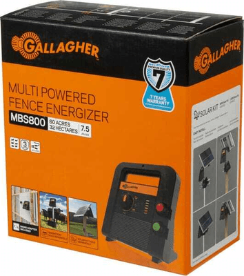 Pièces agricoles - Cloture,Jardin & Sylviculture - Électrificateur Multi power MBS800
