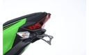 Support de plaque R&G RACING noir Kawasaki Ninja 400