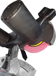 Pièces agricoles - Jardin et forêt pièce adaptable - Affûteuse de chaîne à batterie montée sur barre, MicroJolly, Tecomec