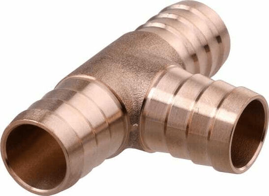 Pièces agricoles - Hydraulique - Conn. en T 3/4" en laiton