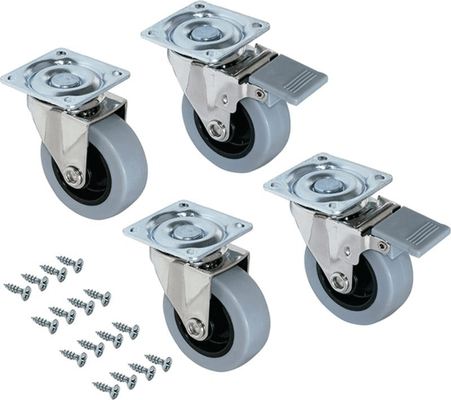 Boulonnerie, quincaillerie - Meubles, rangements - 2036321 ROUL(4) SLIP2 D75 PLET