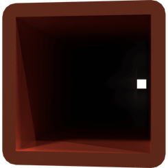 Pièces agricoles - Pièce divers - tube carré f. herse 1400mm -peint-