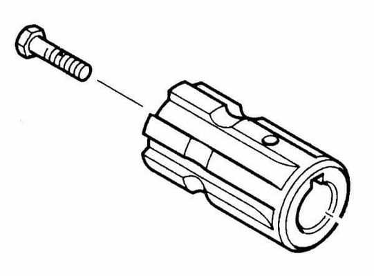 Pièces agricoles - Pièce Pulvérisateur - Arbre de cardan essieu 1 3/8"