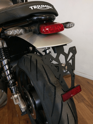 Pièces Quad & Motos - Equipement véhicule - Support de plaque V PARTS noir Triumph 1200 Speed Twin