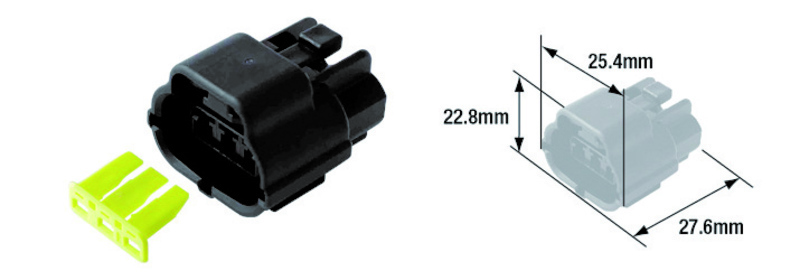 Pièces Quad & Motos - Outillage - Connectique électrique femelle étanche TOURMAX type 070 (FRA)