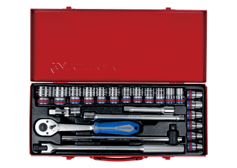 Outils - Outils divers - Coffret 1/2" 24 pièces SAE