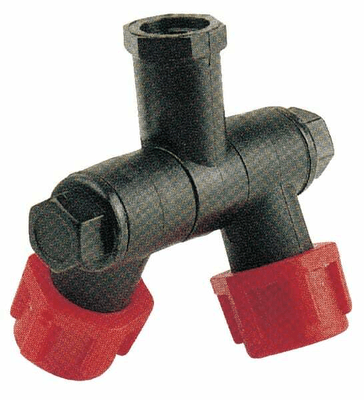 Pièces agricoles - Pièce Pulvérisateur - Porte-buses 1/4" + 3/8" Ecrou
