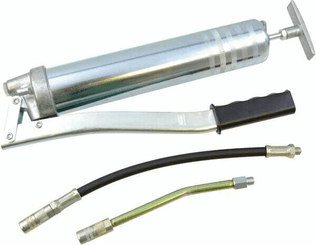 Pièces agricoles - Outils atelier - Pompe à graisse à levier + tuyau et flexible Pressol