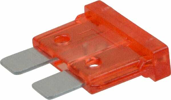 Pièces agricoles - Eclairage - Fusible lame standard 10A longueur 20mm rouge pack 100x iMaXX