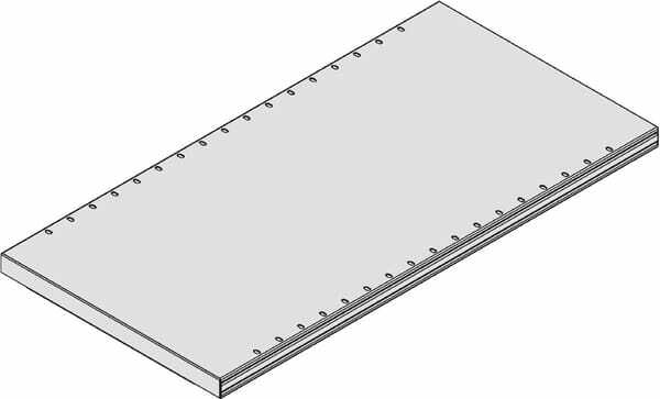 Pièces agricoles - Outils atelier - Etagère 100 kg 1000x800 mm