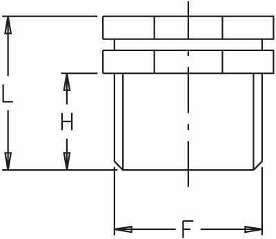 Pièces agricoles - Pièce Pulvérisateur - Bouchon obturateur M 3/4"